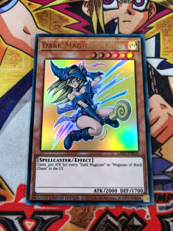 Dark Magician Girl lart-en019 Ltd Ed (M/NM+) Ultra Rare Yu-Gi-Oh! - Image 1
