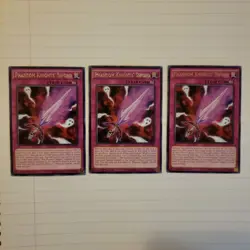 Yugioh Phantom Knights' Sword x3 (WIRA-EN010) Rare 1st Edition NM/M - Image 1