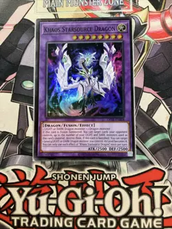 Khaos Starsource Dragon Super Rare OP28-EN008 Yugioh Pack Fresh - Image 1