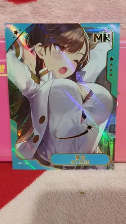 GODDESS STORY SENPAI HAVEN 4 MR-008 ATAGO AZUR LANE ANIME WAIFU CARD - Image 1