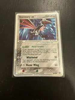Pokemon TCG Skarmory EX Holo Ultra Rare Power Keepers Vintage Card 98/108 NM - Image 2