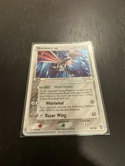 Pokemon TCG Skarmory EX Holo Ultra Rare Power Keepers Vintage Card 98/108 NM - Image 3