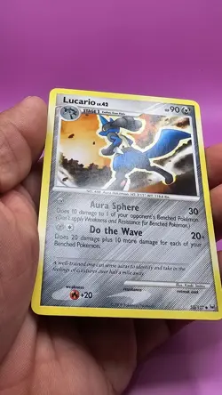 Lucario 53/127 Platinum 2009 Uncommon Pokemon Card NM/LP - Image 5