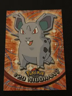 TOPPS POKEMON CARD NIDORAN N 29 - Image 1