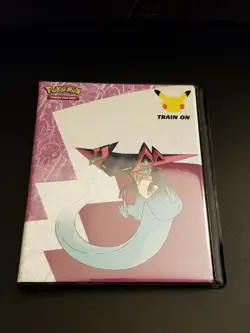 Dragapult Prime Pokemon Celebrations 25th Anniversary 4 Pocket Card Album Binder - Image 1