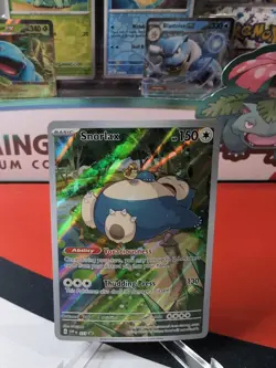Snorlax SVP051 SVP 051 - Pokemon Scarlet & Violet Promo Ultra Rare Holo Card NM - Image 1