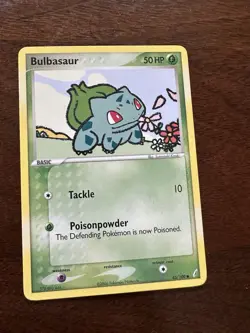 Bulbasaur 45/100 - Non-Holo EX Crystal Guardians - Pokemon TCG Card - LP - Image 4