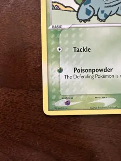 Bulbasaur 45/100 - Non-Holo EX Crystal Guardians - Pokemon TCG Card - LP - Image 5