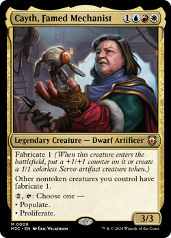 Cayth, Famed Mechanist #6 | NM FOIL | Modern Horizons 3 Commander Magic MTG - Image 1