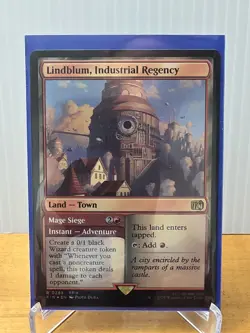 Lindblum, Industrial Regency Final Fantasy [MTG] #285 Foil - Image 1