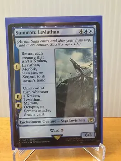 MTG Summon Leviathan #77 Foil Final Fantasy - Image 1