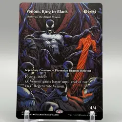 Venom, King in Black (Borderless) 0022 Marvel Spider-Man Mythic Skithiryx Blight - Image 1