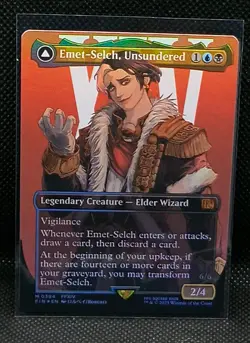 Emet-Selch, Unsundered (Borderless) Final Fantasy Foil, UNPLAYED - Image 2