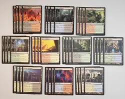 40 Card MTG Guildgates Dual Lands 4 of Each Near Mint - Image 1