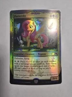 Fluttershy Secret Lair Drop Foil Magic The Gathering Mtg - Image 1