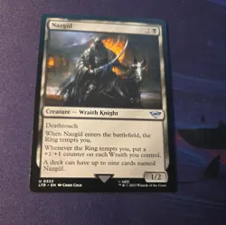 MTG 1x Nazgul x1 LTR NM Lord of the Rings 333 0333 - Image 2