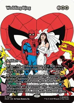 Wedding Ring (Borderless) Marvel Universe Eternal-Legal Regular for sale online - Image 3