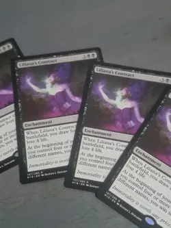 X1 LILIANA'S CONTRACT - M19 - MTG - Magic the Gathering-NM Condition - Image 4