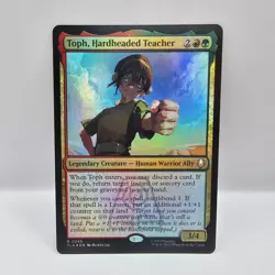Toph, Hardheaded Teacher NM Foil #246 MTG Avatar: The Last Airbender - Image 1