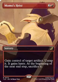 Momo's Heist (Borderless)- Avatar: The Last Airbender- (Non-Foil)(NM) - Image 1