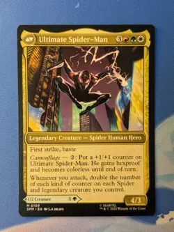 Miles Morales / Ultimate Spider-Man # M 0108 - Magic the Gathering SPIDER-MAN NM - Image 2