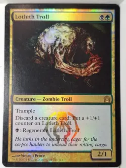 Lotleth Troll - FOIL - Return to Ravnica - Magic the Gathering MTG Nice! - Image 1