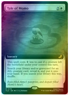 Tale of Momo - Foil - Extended Art Avatar MTG - Image 1