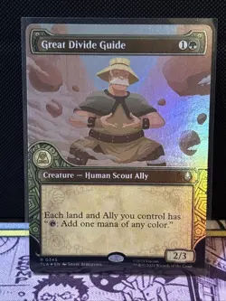 1 x Great Divide Guide - Foil - Showcase - Avatar: The Last Airbender - NM-Mint - Image 1