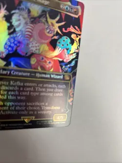 Kefka Court Mage Borderless Foil Card #0322 MTG - Image 2