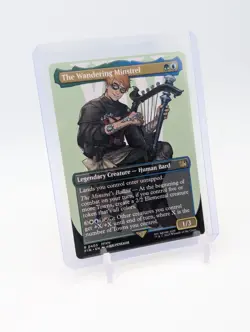 MTG - The Wandering Minstrel - Borderless Rare #403 - Final Fantasy NM - Image 1
