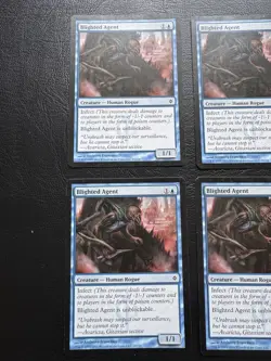 Blighted Agent X 4 - new phyrexia - Magic The Gathering - Image 2