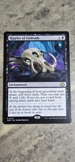Ripples of Undeath Modern Horizons 3 Regular Enchantment Rare MTG NM - Image 1