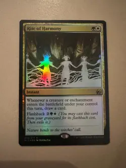 MTG - Rite of Harmony FOIL - Innistrad: Midnight Hunt - Image 1