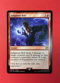 Judgment Bolt (559) Final Fantasy NM MTG Magic the Gathering - Image 1