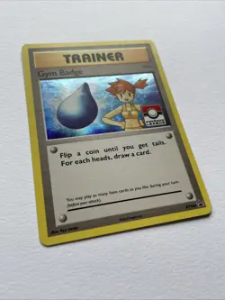 Gym Badge XY204 Holo Misty Pokemon League Promo - Image 2
