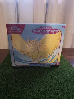 Paradox Rift ROARING MOON ETB Elite Trainer Box Pokemon TCG New Factory Sealed - Image 1
