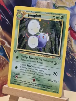Pokemon TCG Jumpluff Neo Genesis 7/111 Holo 1st Edition Holo Rare - Image 2