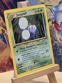 Pokemon TCG Jumpluff Neo Genesis 7/111 Holo 1st Edition Holo Rare - Image 3