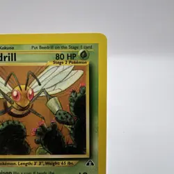 Pokemon Beedrill 18/75 WotC Neo Discovery Unlimited Regular Rare LP - Image 3