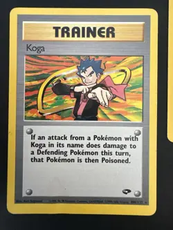 Vintage Pokemon Lot Of 5. Non-Holo Rares, 1st Editions. Gym Heroes, Neo, Base - Image 3