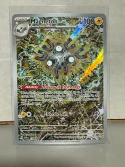 Pokemon Black Star Promo, Magneton #159 Surging Spart ETB Promo (NM) - Image 1