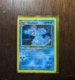 Pokemon TCG Feraligatr Holo 5/111 Neo Genesis WOTC card - Image 1