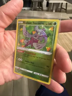 Radiant Tsareena 016/195 - SWSH: Silver Tempest Radiant Rare - Pokemon TCG (NM) - Image 3