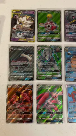 15x Lot Pokemon Cards Gx Ultra Rare FA, Leafeon, Darkrai, Lapras, Blastoise - Image 2