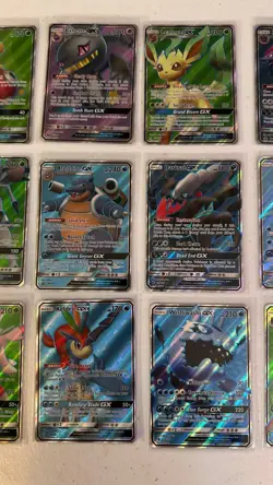 15x Lot Pokemon Cards Gx Ultra Rare FA, Leafeon, Darkrai, Lapras, Blastoise - Image 3