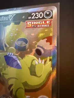 NM Tyranitar V 155/163 Alternate Full Art Ultra Rare Battle Styles Pokemon NM - Image 2