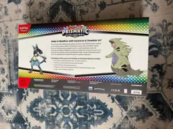 2x Pokemon Prismatic Evolutions Lucario EX and Tyranitar EX Premium Collection - Image 4