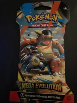 (VERY HEAVY) 33.33g Pokemon TCG Mega Evolution Sleeved Booster Pack (SEALED)✅ - Image 2