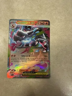 🔥 Pokemon TCG Mega Charizard X EX #13 - Phantasmal Flames Ultra Rare - Image 1