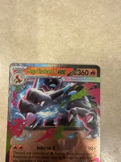 🔥 Pokemon TCG Mega Charizard X EX #13 - Phantasmal Flames Ultra Rare - Image 2